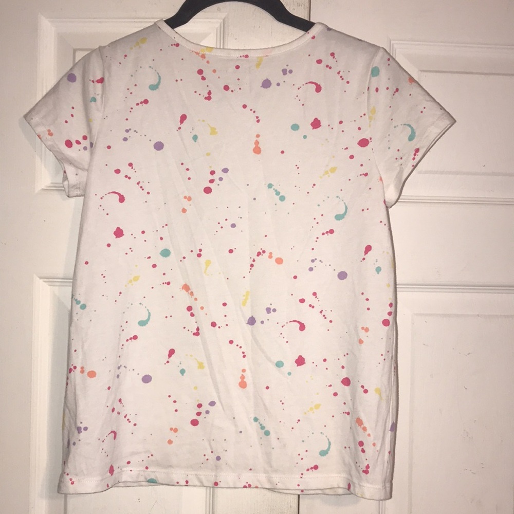 Girls' Place Sequined “LOVE” Tee - Picture 8 of 9